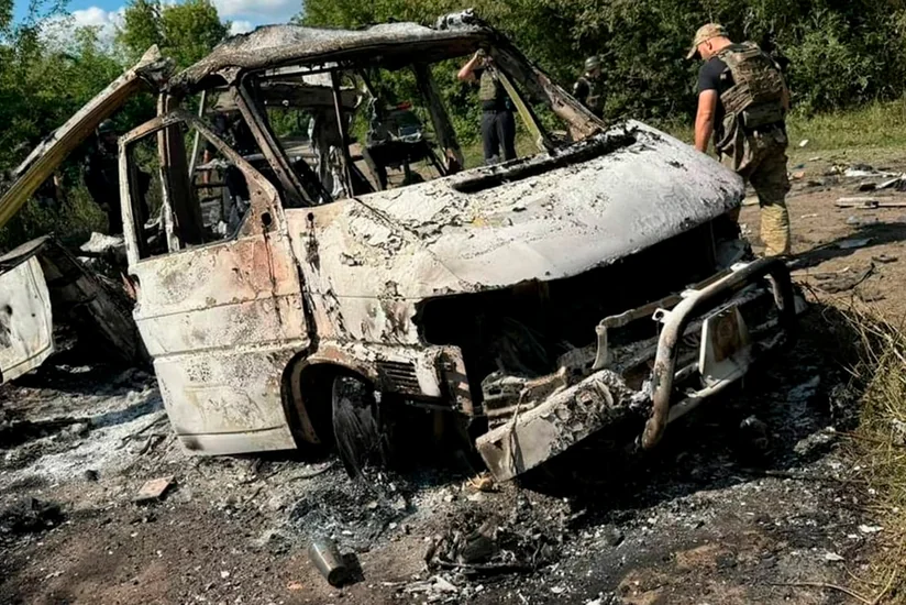 Rusiya Xarkova dron hücumu edib, ölənlər var