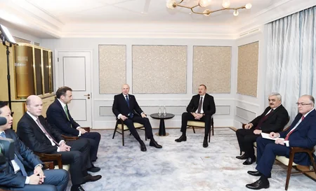 President Ilham Aliyev starts his visit to United Kingdom