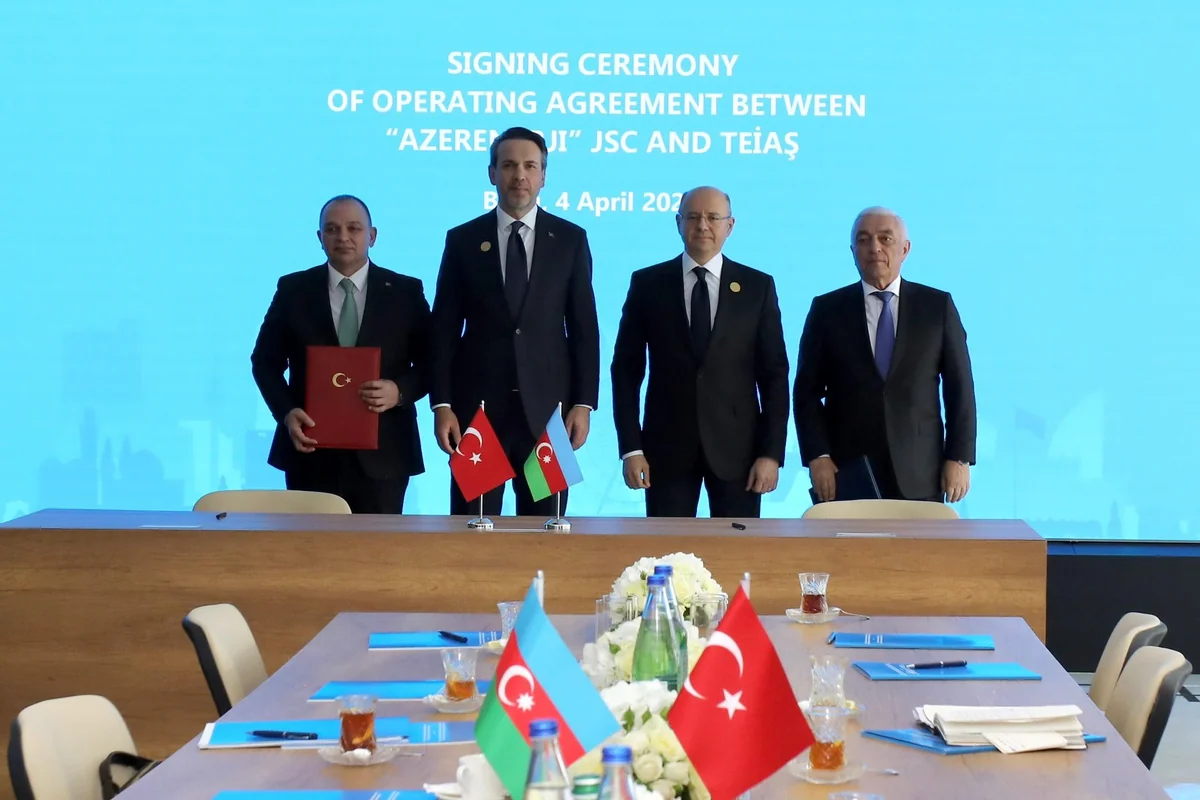“Azərenerji” və TEİAŞ arasında Əməliyyat Müqaviləsi imzalanıb