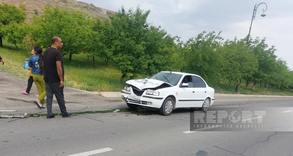 В Нахчыване произошло ДТП, пострадал один человек