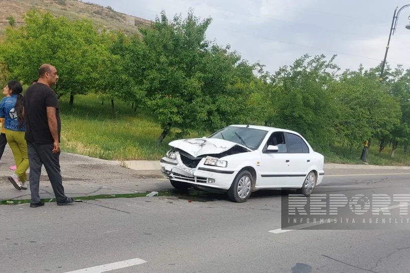 В Нахчыване произошло ДТП, пострадал один человек
