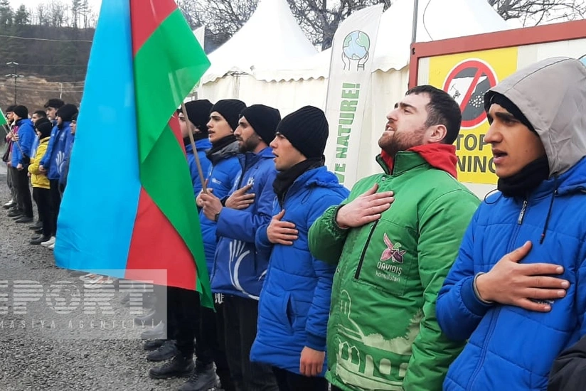 Xankəndi-Laçın yolu: ekofəalların tələbləri 98 gündür dəyişməzdir