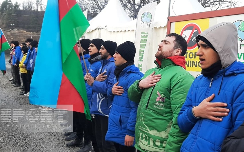 Xankəndi-Laçın yolu: ekofəalların tələbləri 98 gündür dəyişməzdir