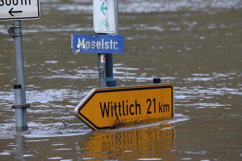 Germany's Saarland sees flooding after heavy rain