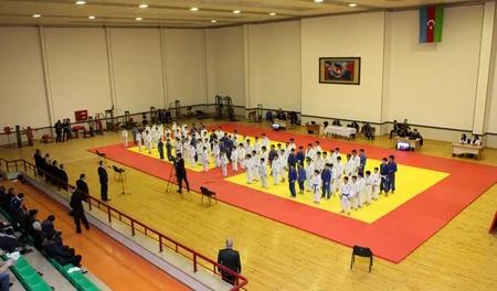 Naxçıvanda yeniyetmə cüdoçuların birinciliyi keçirilib