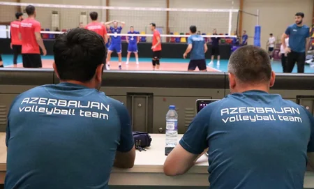 Azərbaycanın voleybol yığması Belarusa qalib gəlib