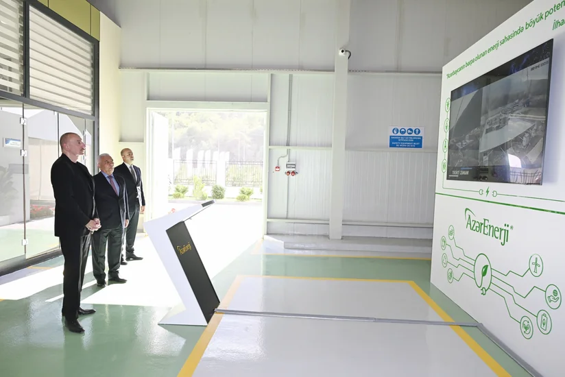 Zəngilan rayonunda “Sarıqışlaq” Su Elektrik Stansiyası istifadəyə verilib - YENİLƏNİB