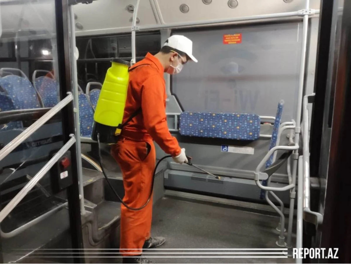 Sumqayıtda dezinfeksiya tədbirləri keçirilib - VİDEO - YENİLƏNİB