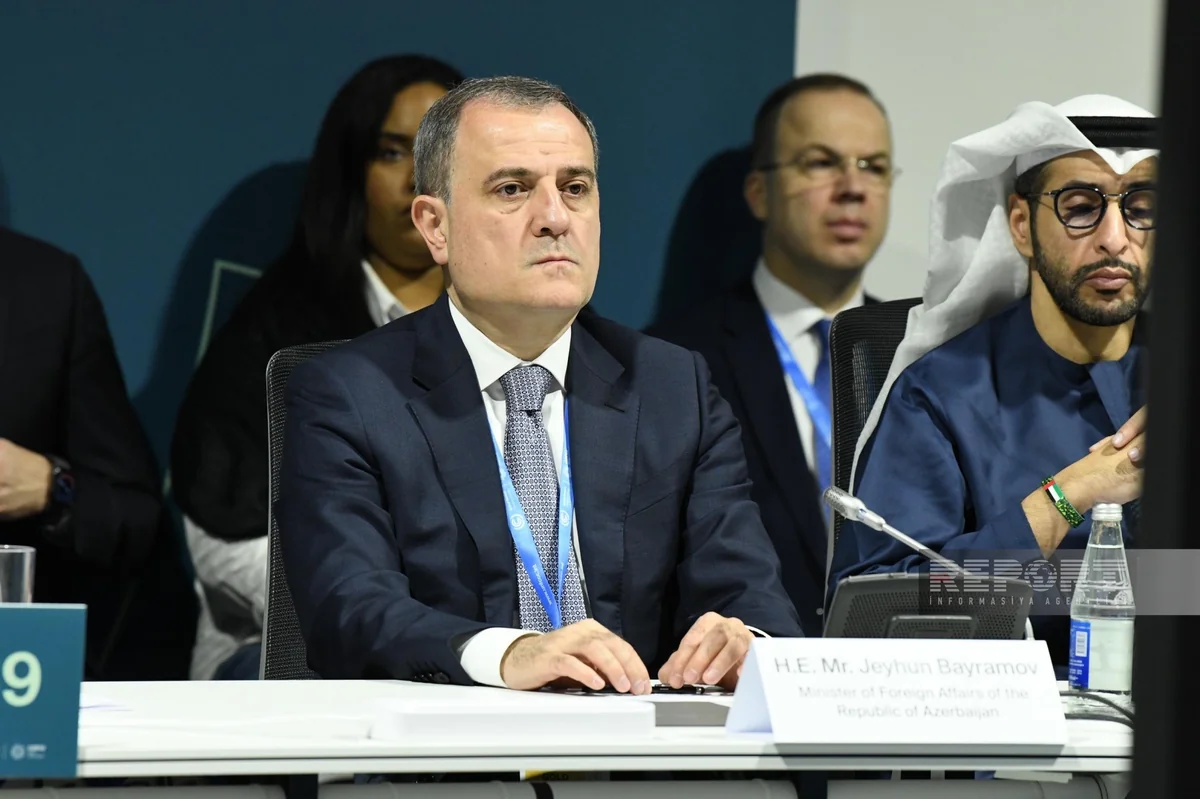 Ceyhun Bayramov: Bakının çağırışı iqlim problemlərinin həllinə yönəlib