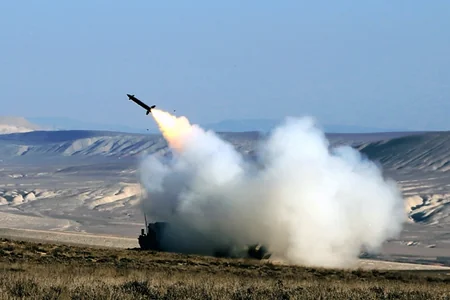 Hava Hücumundan Müdafiə Qoşunlarının döyüş atışlı təlimləri keçirilib - FOTOLAR