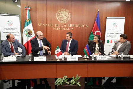 Assistant to Azerbaijan’s first VP Elchin Amirbayov visits Mexico