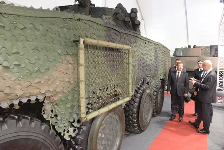 Azerbaijan Defense Minister participates in MSPO-2017