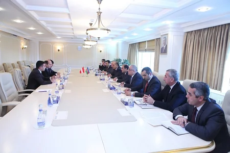 Səlim Müslümov Avstriyanın Azərbaycandakı səfirini qəbul edib