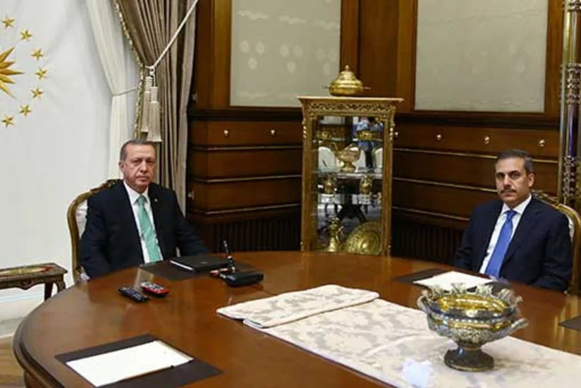 Türkiyə prezidenti ilə MİT rəhbəri arasında görüş başa çatıb - YENİLƏNİB