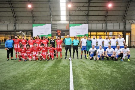 “Heydər Əliyev İli” çərçivəsində SOCAR-ın təşkilatçılığı ilə mini-futbol turnirinə start verilib