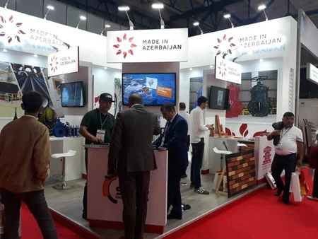 Azərbaycan məhsulları “Kazbuild” sərgisində böyük maraqla qarşılanıb