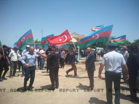 Похоронен шехид Отечественной войны