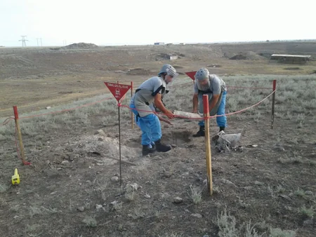 ​Tərtər və Füzulidə partlamamış hərbi sursatlar aşkarlanıb