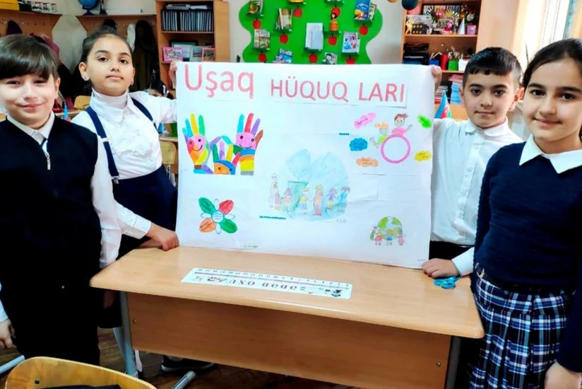 Azərbaycanda uşaq hüquqları aylığı elan olunub
