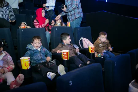 Gəncədə “CinemaPlus” kinoteatrında “SOS Gəncə” uşaqları üçün cizgi filmi nümayiş olunub - VİDEO