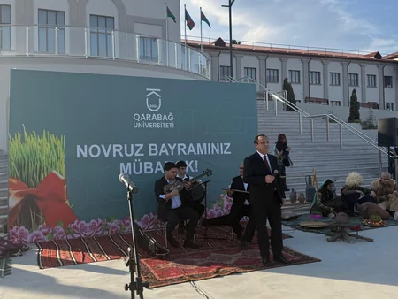 Qarabağ Universitetində Novruz bayramı münasibətilə tədbir və konsert proqamı təşkil edilib