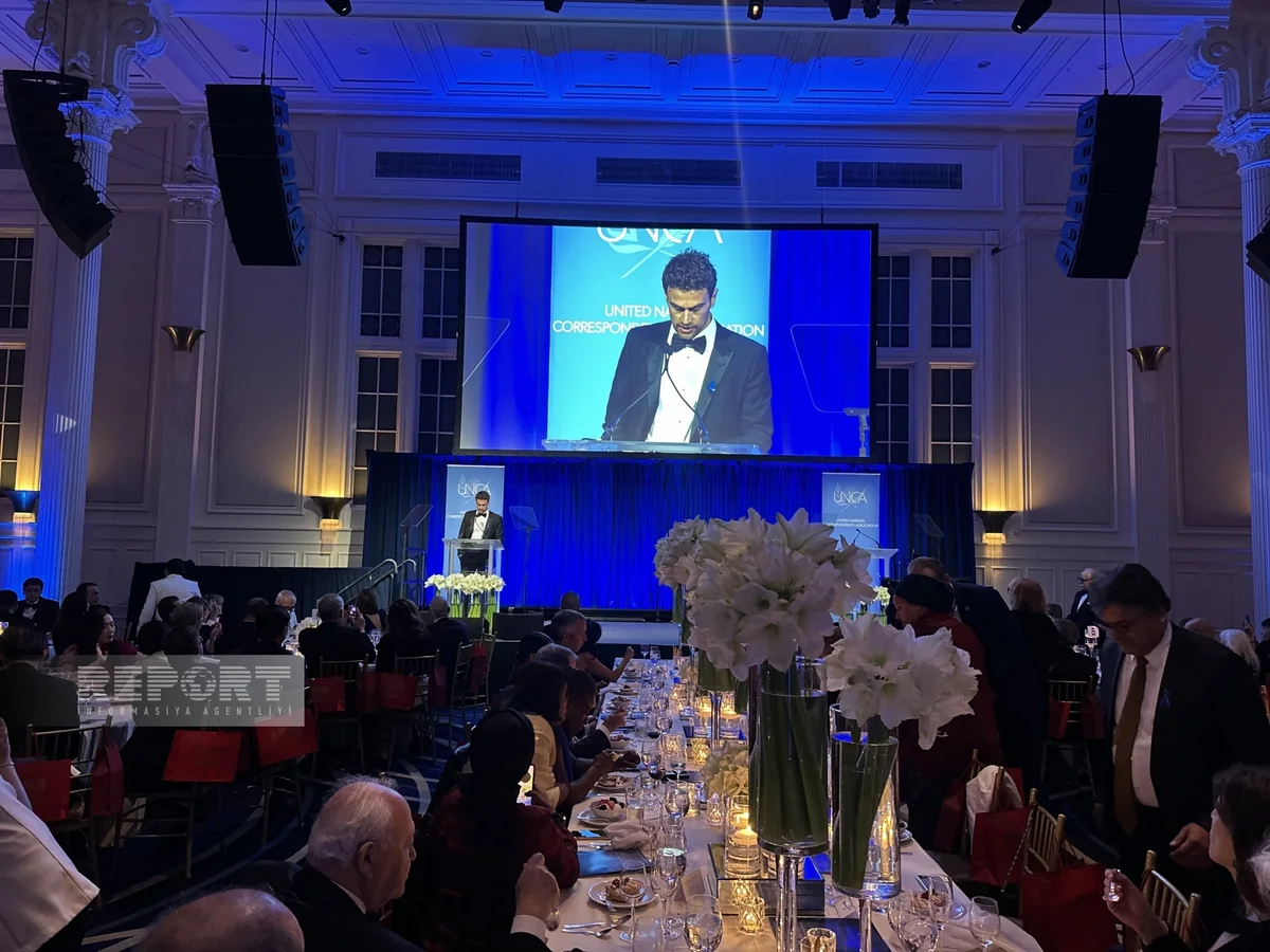 Famous British actor speaks about Azerbaijan at UN gala night