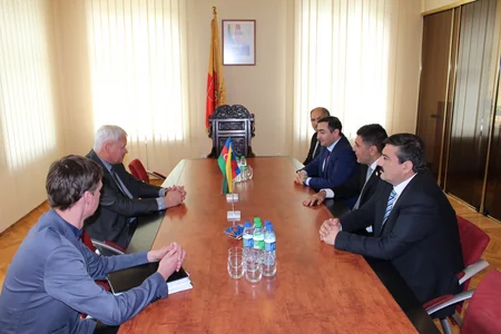Azərbaycan səfiri və deputatlar Litvanın Klaypeda şəhərinə səfər ediblər
