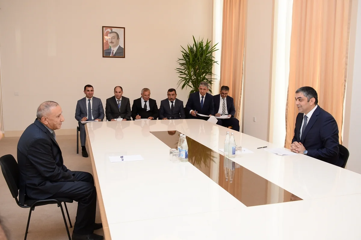 Nəqliyyat, rabitə və yüksək texnologiyalar naziri Göygöldə vətəndaşlarla görüşüb