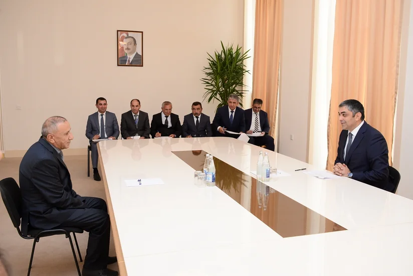 Nəqliyyat, rabitə və yüksək texnologiyalar naziri Göygöldə vətəndaşlarla görüşüb