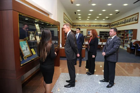 Almaniya səfiri Naxçıvana səfər edib