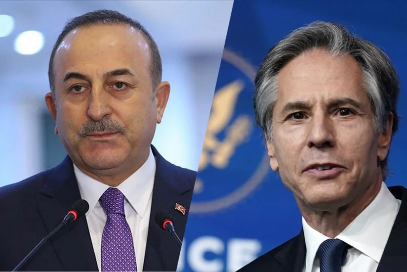 Türkiyə və ABŞ-ın XİN başçıları Ukraynanı müzakirə edib
