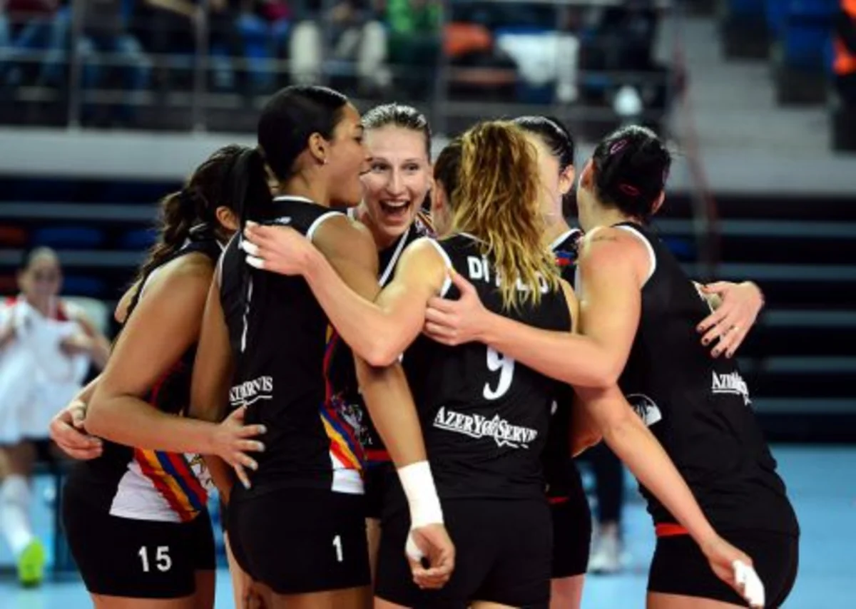 ​Azəryol voleybol klubu Gloria Cup turnirində 3-cü olub