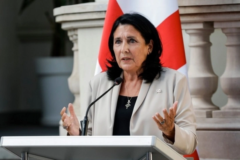 Georgian president vows to ‘never’ pardon Saakashvili