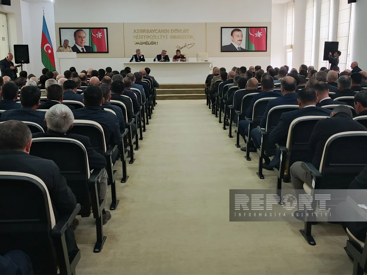 Qubada yanğınlara qarşı qabaqlayıcı tədbirlərə həsr olunan müşavirə keçirilib