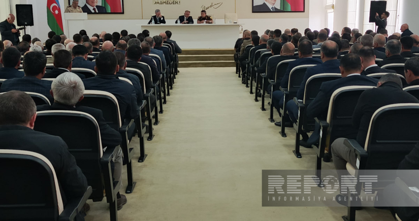 Qubada yanğınlara qarşı qabaqlayıcı tədbirlərə həsr olunan müşavirə keçirilib