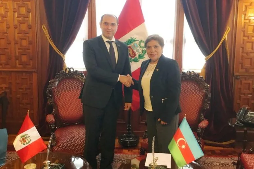 Peru Konqresinin sədri: Yaxın zamanlarda Azərbaycanda diplomatik nümayəndəlik açmaq niyyətindəyik