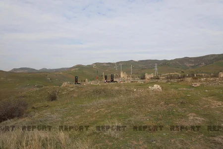 Qubadlıda erməni vandaliziminə məruz qalan qəbiristanlıq - FOTOREPORTAJ