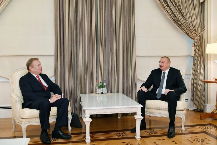 President Ilham Aliyev receives Belarus ambassador