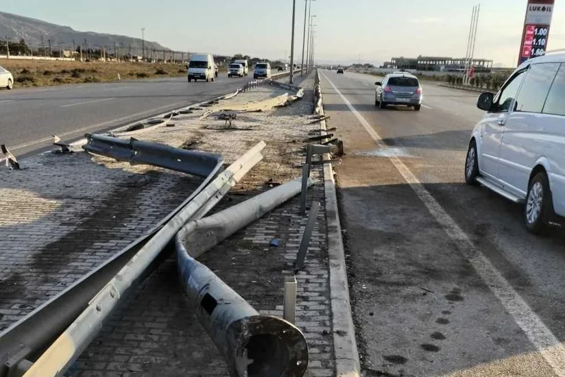AAYDA: Eyni vaxtda və eyni ərazidə baş verən qəzalar yol təsərrüfatına ziyan vurub