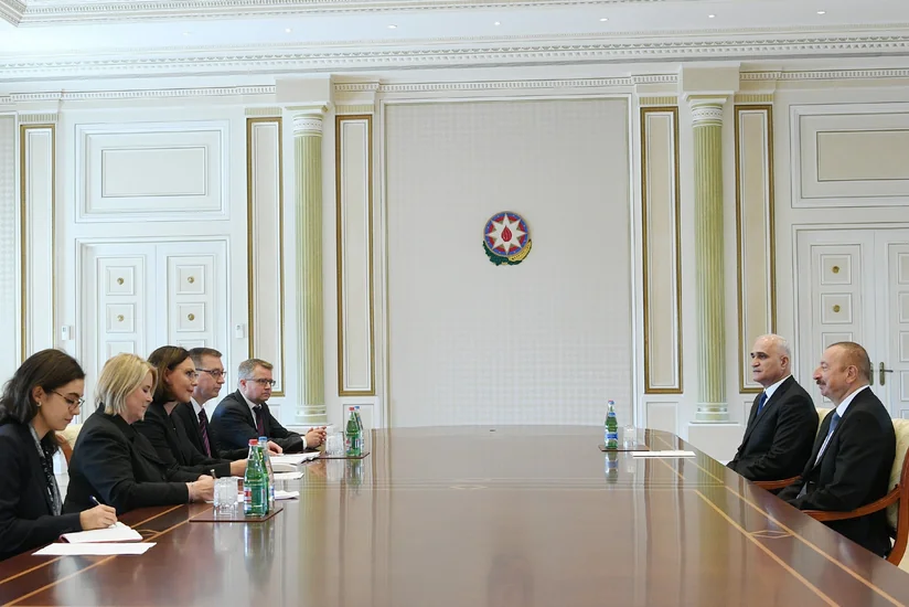 Президент Ильхам Алиев принял министра внешней торговли и развития Финляндии - ДОПОЛНЕНО