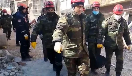 Azerbaijani rescuers save 53 people trapped under rubble, recover 771 bodies