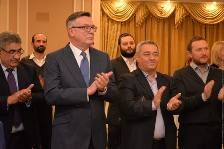 Viktor Yuşenko, Leonid Kojara və Rövşən Tağıyev Kiyevdə Dağlıq Qarabağdan və Donbasdan danışıblar