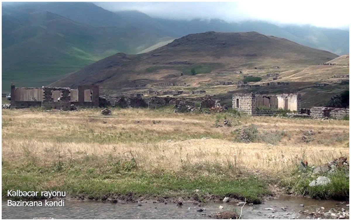 Kəlbəcərin Bəzirxana kəndinin görüntüləri - VİDEO