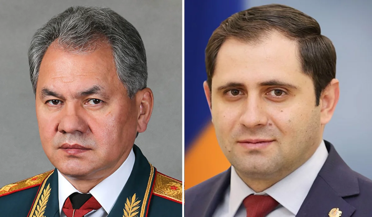 Rusiya və Ermənistan müdafiə nazirləri regiondakı durumu müzakirə ediblər