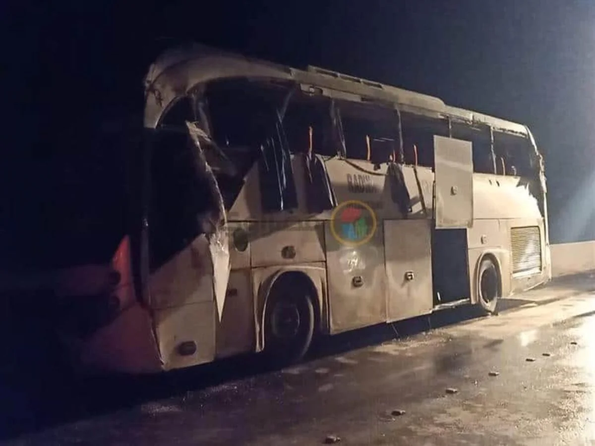 Misirdə turistlərin olduğu avtobus qəzaya düşüb, 46 nəfər yaralanıb