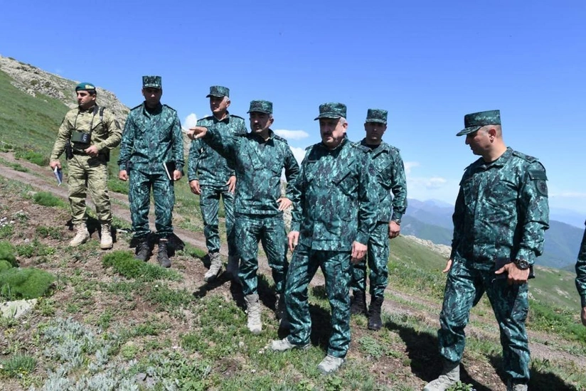 Prezidentin köməkçisi və DSX rəisi Ermənistanla sərhədə gedib