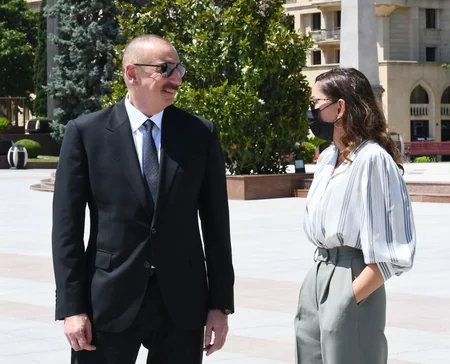 Prezident İlham Əliyev Gəncədə səfərdədir