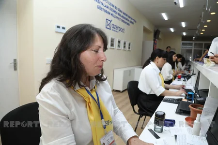 “Azərpoçt”un yenilənmiş Abşeron filialının açılışı olub