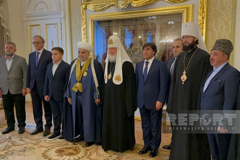 Глава Управления мусульман Кавказа награжден орденом РПЦ