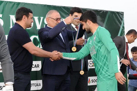 ​Futbol üzrə I Divizionun qalibi mükafatlandırılıb